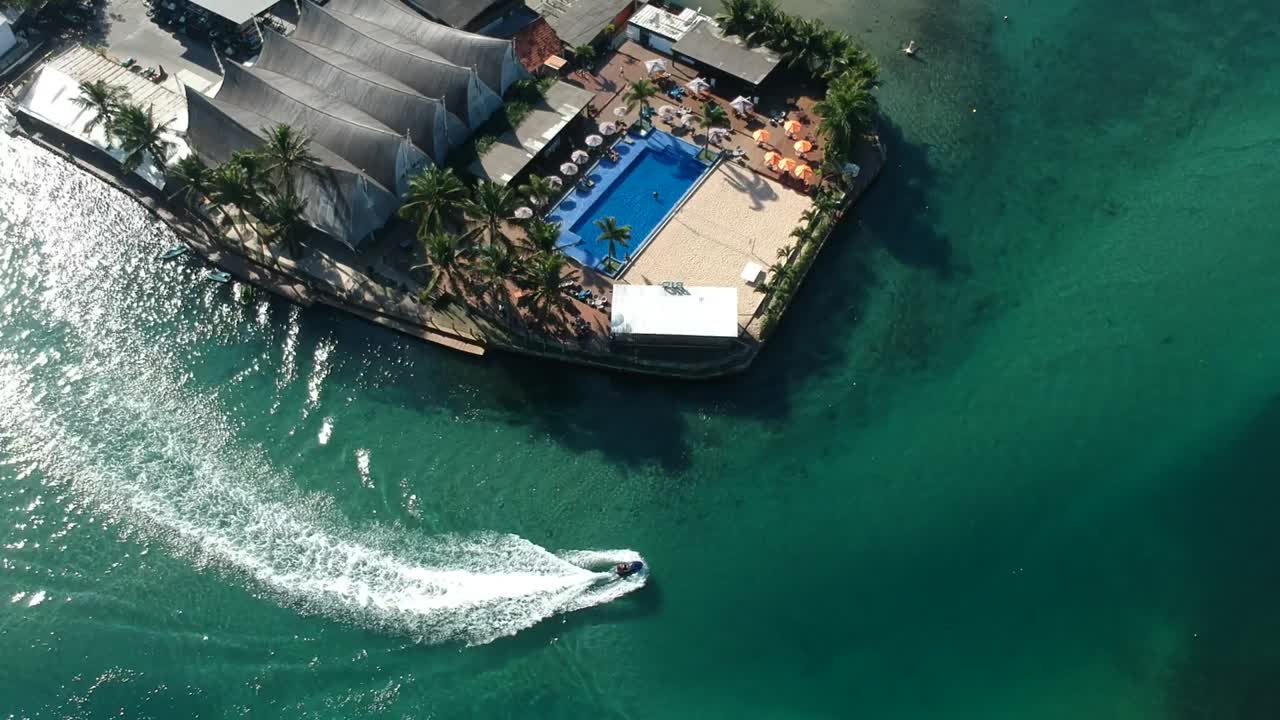 Vista aérea do Rio Beach Club